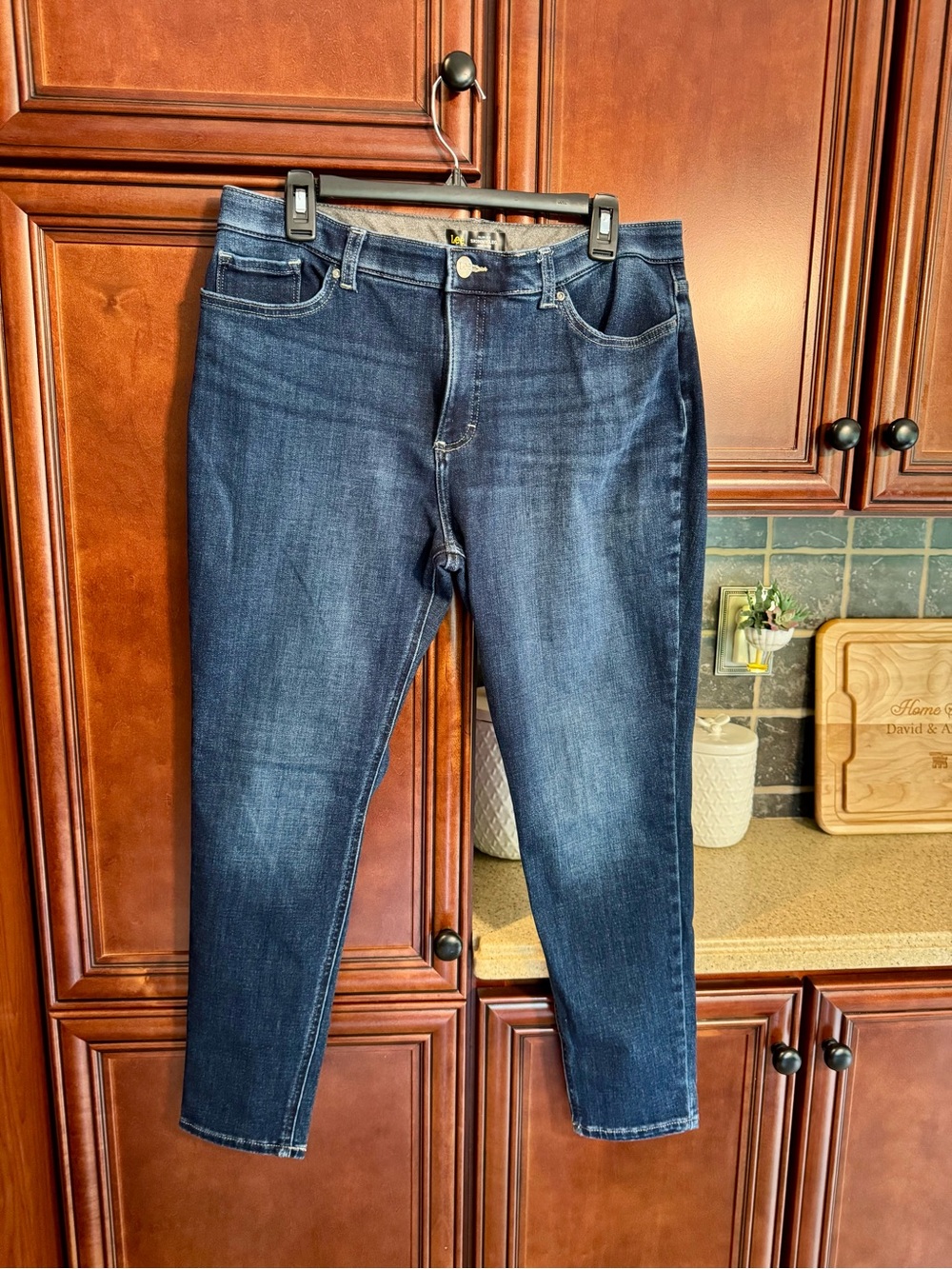 Lee Women's Skinny Jeans in Indigo Wash